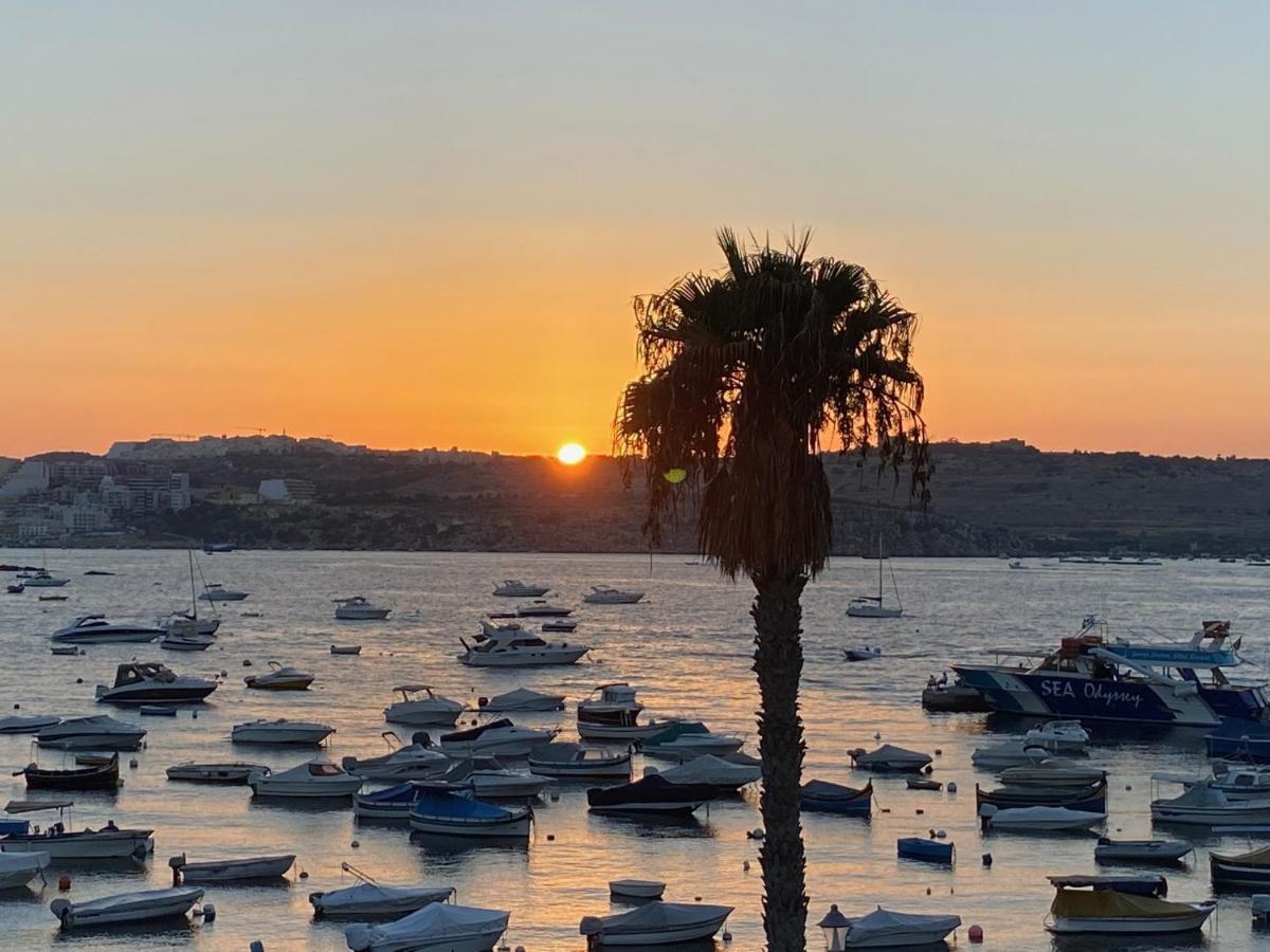 St Paul'S Bay Sunset View Apartment خليج سانت بول المظهر الخارجي الصورة